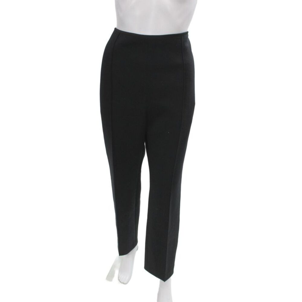 Adeam Womens Black Dress Pants Zip Polyester Size 10